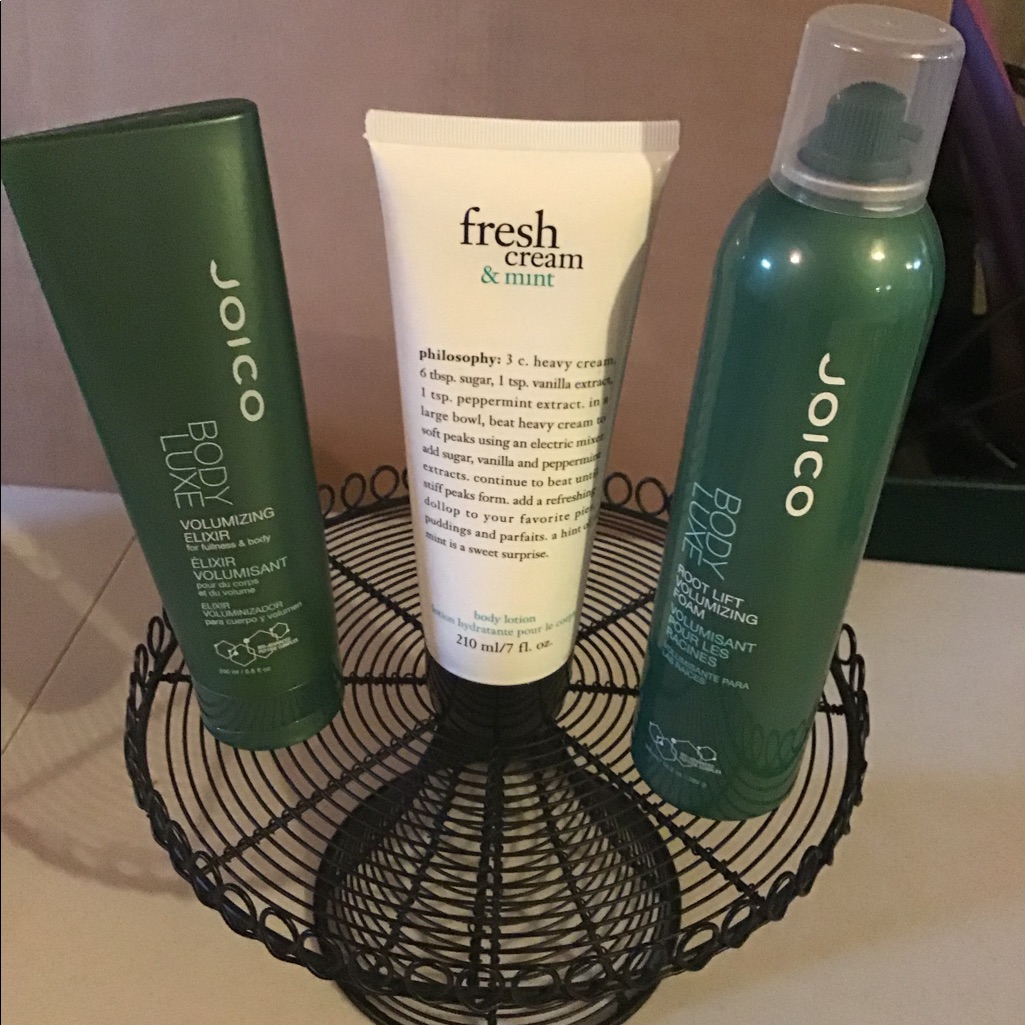 Hair Products And Body Lotion